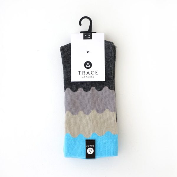 Trace-Apparel Bike Socks- Ocean is Calling (Blue)
